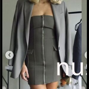 Olive Green Women's Skirt